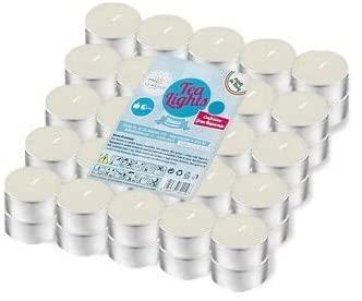 TEA LIGHT BIANCO 100PZ