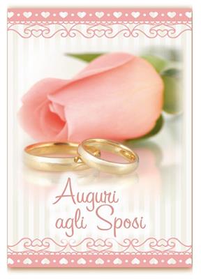 BIGLIETTO AUGURI SPOSI 1546