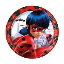PIATTI 20CM MIRACOULOS LADYBUG 8PZ