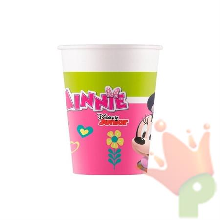 BICCHIERI 200ML MINNIE HAPPY HELPER 8PZ