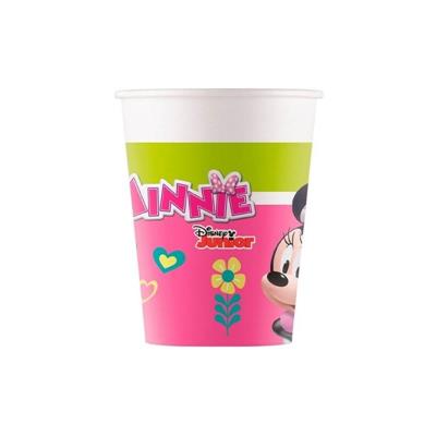 BICCHIERI 200ML MINNIE HAPPY HELPER 8PZ