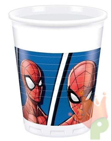 BICCHIERI 200ML SPIDERMAN TEAM UP 6PZ