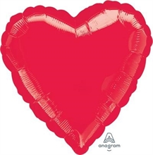 PALLONCINO MYLAR 18INCH CUORE ROSSO