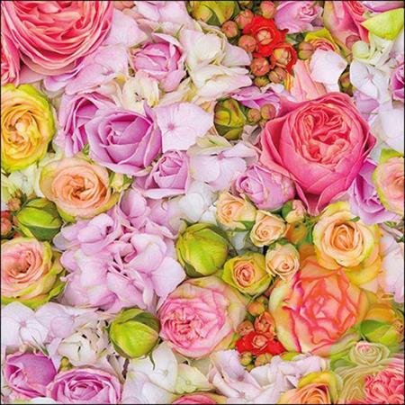TOVAGLIOLI 33X33 BED OF ROSES 20PZ