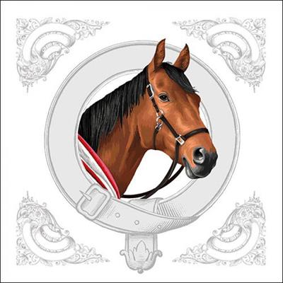 TOVAGLIOLI 33X33 CLASSICS HORSE 20PZ