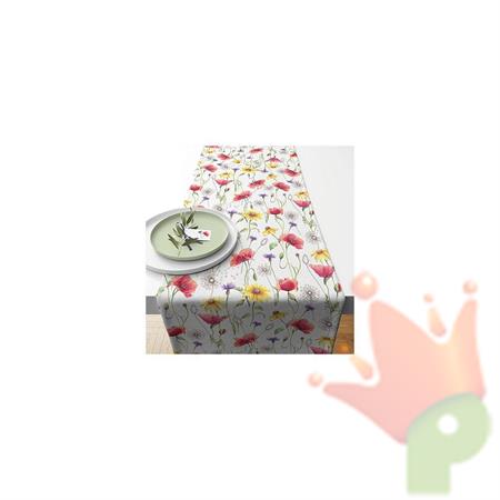 RUNNER 40X150CM POPPY MEADOW