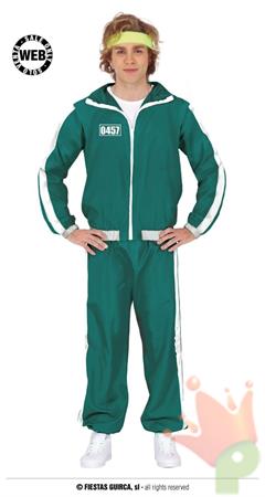 COSTUME SQUID GAME VERDE TG. M 48-50