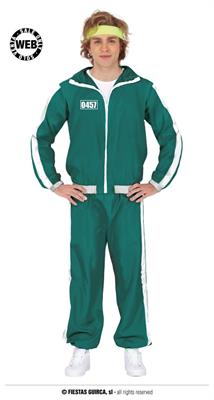 COSTUME SQUID GAME VERDE TG. M 48-50