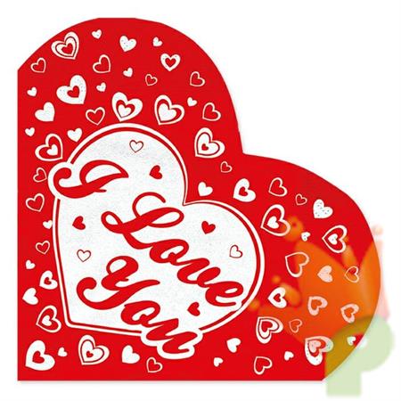 TOVAGLIOLI 33X33 LOVE YOU 16PZ