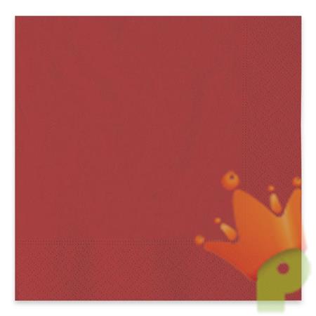 TOVAGLIOLI 33X33 2V ECOLOR ROSSO 40PZ