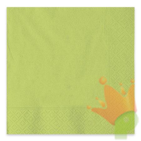 TOVAGLIOLI 33X33 2V ECOLOR VERDE MELA 40PZ