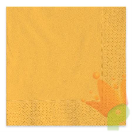 TOVAGLIOLI 33X33 2V ECOLOR GIALLO 40PZ
