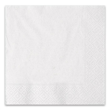 TOVAGLIOLI 33X33 2V ECOLOR BIANCO 40PZ