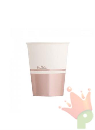 BICCHIERI 250CC COVER LIBERTY ROSE GOLD 8PZ