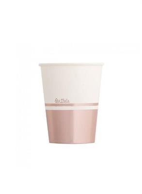 BICCHIERI 250CC COVER LIBERTY ROSE GOLD 8PZ