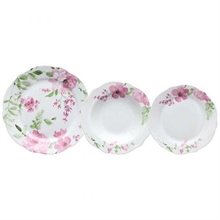 SERVIZIO DA TAVOLA CAPPETTATA WILDROSE 18PZ