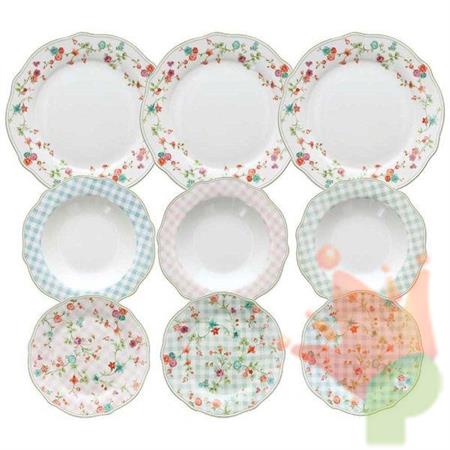SERVIZIO TAVOLA CAPPETTATA PENELOPE 18PZ