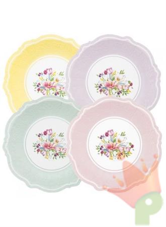 PIATTI 27CM LIBERTY ENGLISH GARDEN 8PZ