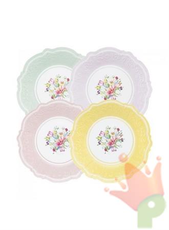 PIATTI 21CM LIBERTY ENGLISH GARDEN 8PZ