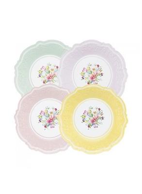PIATTI 21CM LIBERTY ENGLISH GARDEN 8PZ