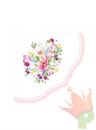 TOVAGLIOLI 33X33 LIBERTY ENGLISH GARDEN 16PZ