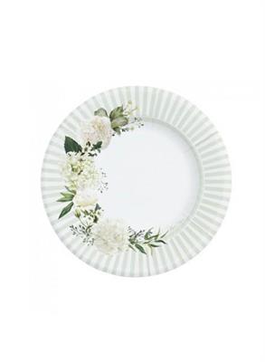 PIATTI 21CM FLORAL WHITE 8PZ
