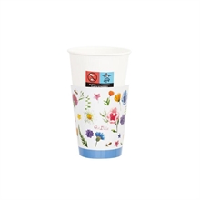 BICCHIERI 250CM BOTANICAL FLOWERS 8PZ