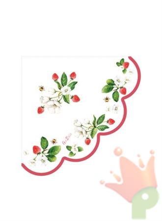TOVAGLIOLI 33X33 LA FRAISE CHIC 16PZ