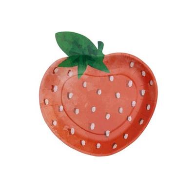 PIATTI 18X19CM LA FRAISE CHIC 8PZ