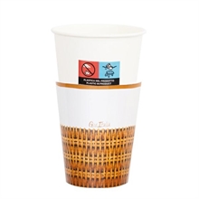 BICCHIERI 250CC DECORO RATTAN 8PZ