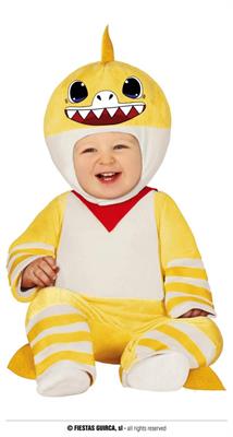 COSTUME BABY SQUALO GIALLO 18-24 MESI