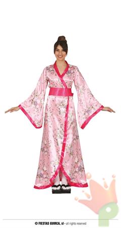COSTUME GEISHA KIMONO GIAPPONESE ADULTA TAGLIA L 42 44