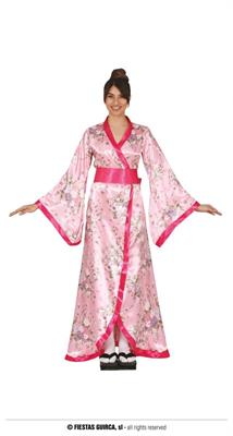 COSTUME GEISHA KIMONO GIAPPONESE ADULTA TAGLIA L 42 44