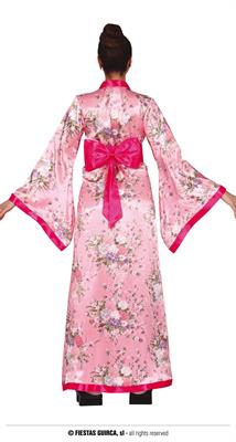 COSTUME GEISHA KIMONO GIAPPONESE ADULTA TAGLIA L 42 44