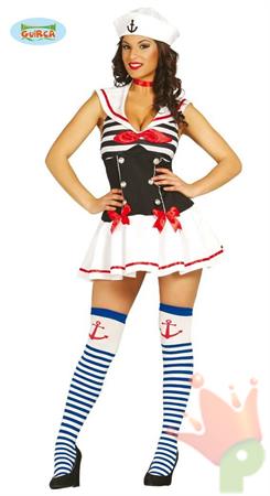 COSTUME MARINAIA ADULTA TAGLIA S 36 38