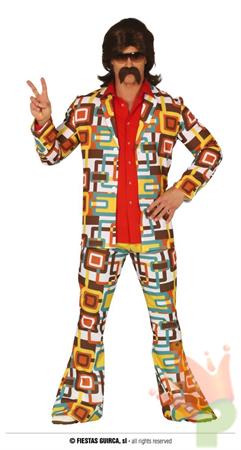 COSTUME DISCO  ANNI 70 ADULTO  TAGLIA  M 48 50