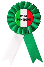 COCCARDA VIVA LA PENSIONE