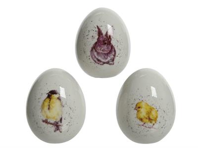 UOVA DECORATE DA APPENDERE 8CM