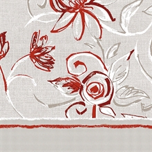 TOVAGLIOLI NANCY ROSSO 40X40 50PZ