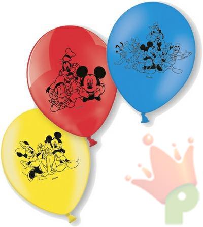 PALLONCINI 9INCH 23CM TOPOLINO 6PZ