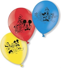 PALLONCINI 9INCH 23CM TOPOLINO 6PZ