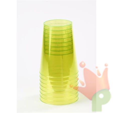 BICCHIERI 300ML VERDE ANICE 8PZ