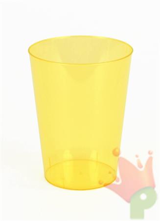 BICCHIERI 300ML GIALLO 8PZ