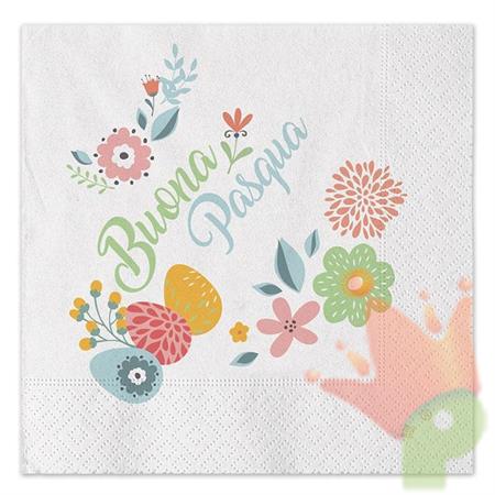 TOVAGLIOLI 33X33 CM PASQUA 20 PZ