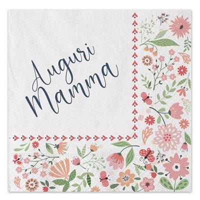 TOVAGLIOLI 33X33 CM MAMMA 20 PZ