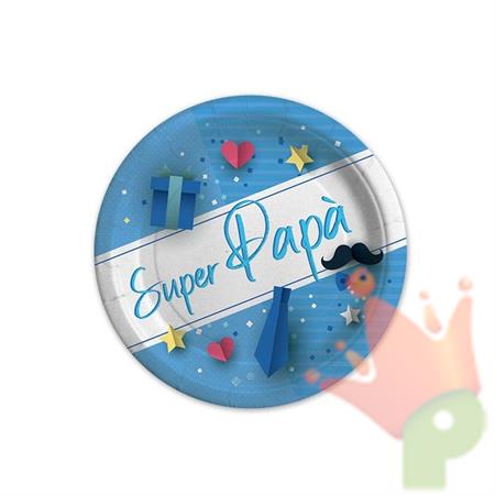 PIATTI 18 CM PAPA' 8 PZ