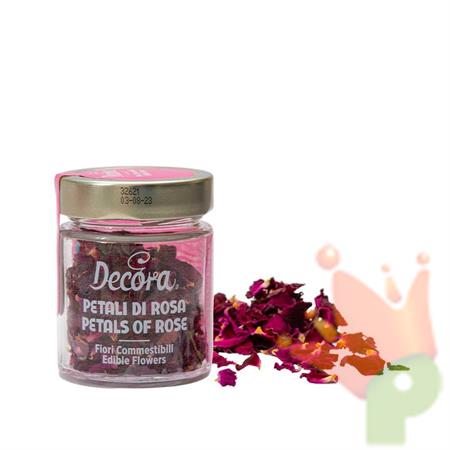 FIORI EDIBILI PETALI DI ROSA 4 GR
