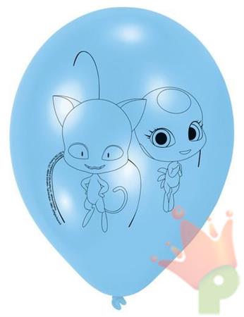 PALLONCINI 9 INCH - 23 CM LADYBUG 6 PZ