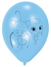 PALLONCINI 9 INCH - 23 CM LADYBUG 6 PZ