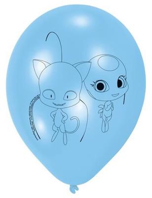 PALLONCINI 9 INCH - 23 CM LADYBUG 6 PZ